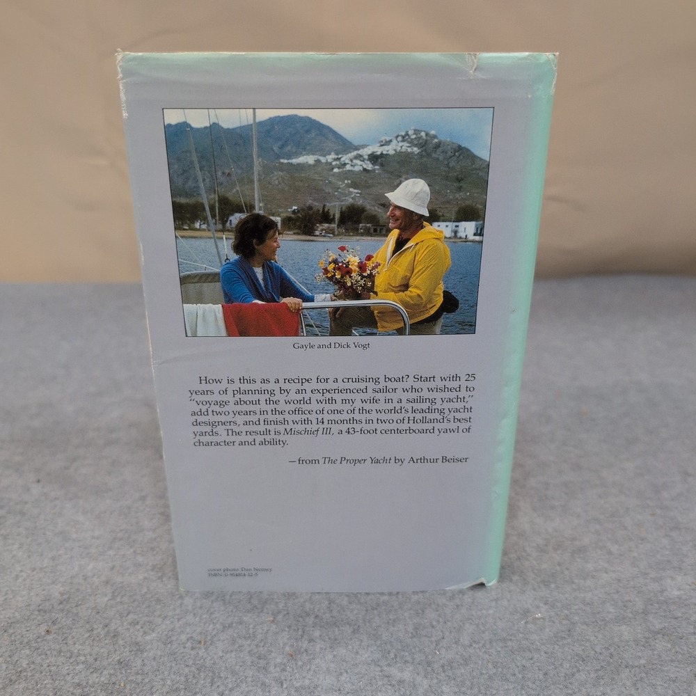 Altering Course Richard J Vogt Hardcover 1978 Sailing Memoir Mischief Sailboat - Picture 2 of 5